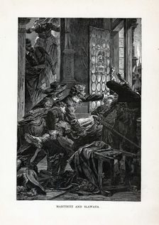 Martinitz and Slawata, 1882. Artist: Brend'amour, Richard (1831-1915)