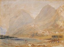 Martinswand, near Innsbruck, 1833. Creator: JMW Turner