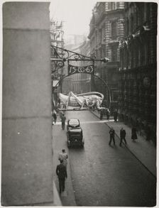 Martins Bank, Lombard Street, City and County of the City of London, GLA, 1950-1953. Creator: JR Uppington