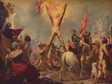 Martirio Del Apostol San Andres (Martyrdom of San Andres), 1675-1682, (c1934). Artist: Bartolomé Esteban Murillo