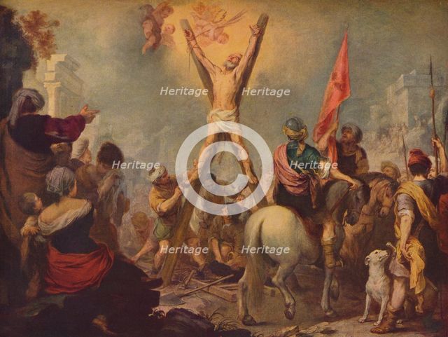 'Martirio Del Apostol San Andres', (Martyrdom of San Andres), 1675-1682, (c1934). Artist: Bartolomé Esteban Murillo.