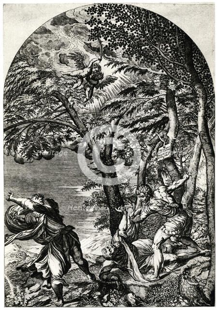 'Martydom of St Peter Martyr', 16th century, (1937). Artist: Martino Rota