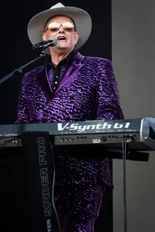 Martyn Ware, Heaven 17 live at Heritage Live, Audley End House, Essex, Aug 2023. Creator: Annapaola Marchesani