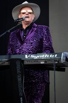 Martyn Ware, Heaven 17 live at Heritage Live, Audley End House, Essex, Aug 2023. Creator: Annapaola Marchesani