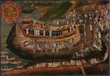 Martyrdom of Nagasaki, 1622. Creator: Anonymous