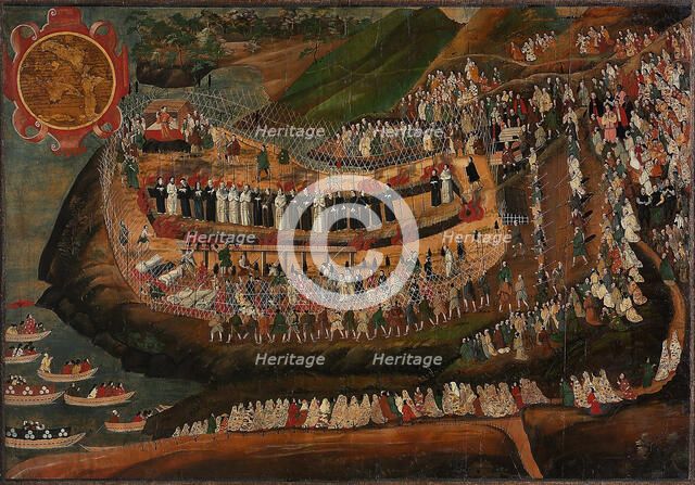 Martyrdom of Nagasaki, 1622. Creator: Anonymous.