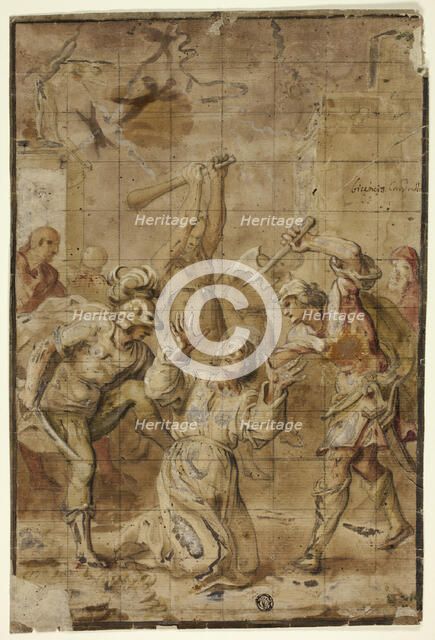 Martyrdom of a Saint, 1626/32. Creator: Workshop of Vicencio Carducho Italian, 1570-1638.