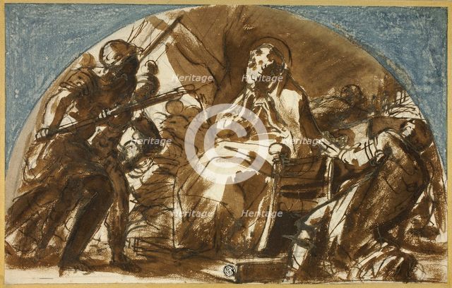 Martyrdom of a Saint, n.d. Creator: Jacopo Cavedone.