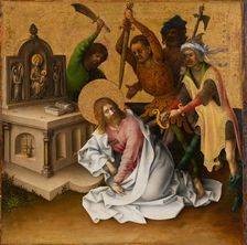 Martyrdom of St Matthew, after 1435. Creator: Stephan Lochner