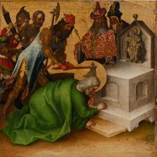 Martyrdom of St Matthias, after 1435. Creator: Stephan Lochner