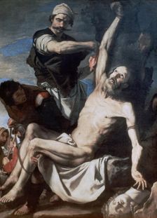 Martyrdom of St Bartholomew 1644. Artist: Jusepe de Ribera