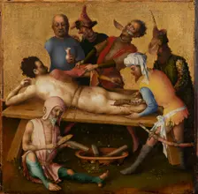 Martyrdom of St Bartholomew, after 1435. Creator: Stephan Lochner