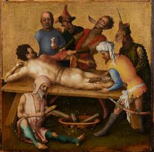 Martyrdom of St Bartholomew, after 1435. Creator: Stephan Lochner