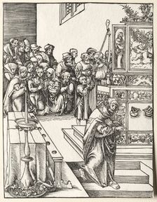 Martyrdom of St. John. Creator: Lucas Cranach (German, 1472-1553)