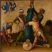 Martyrdom of St Peter, after 1435. Creator: Stephan Lochner