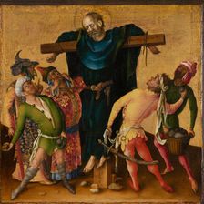 Martyrdom of St Philip, after 1435. Creator: Stephan Lochner