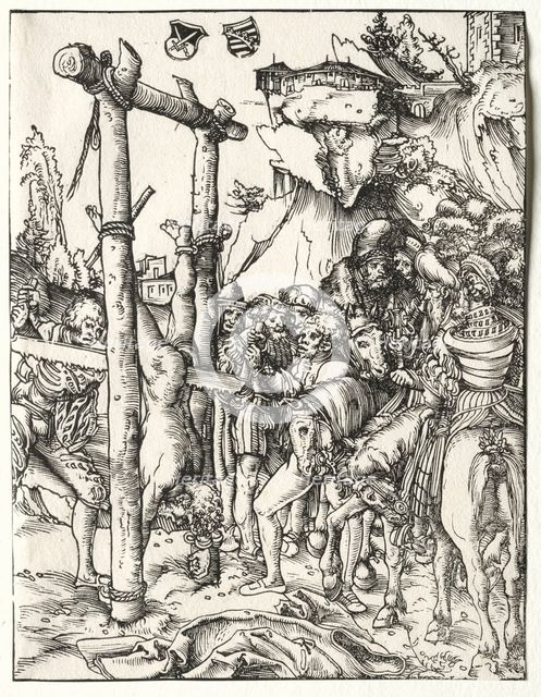 Martyrdom of St. Simeon, c. 1510/15. Creator: Lucas Cranach (German, 1472-1553).