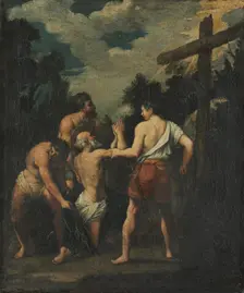 Martyrdom of Saint Andrew, 1600s. Creator: Unknown