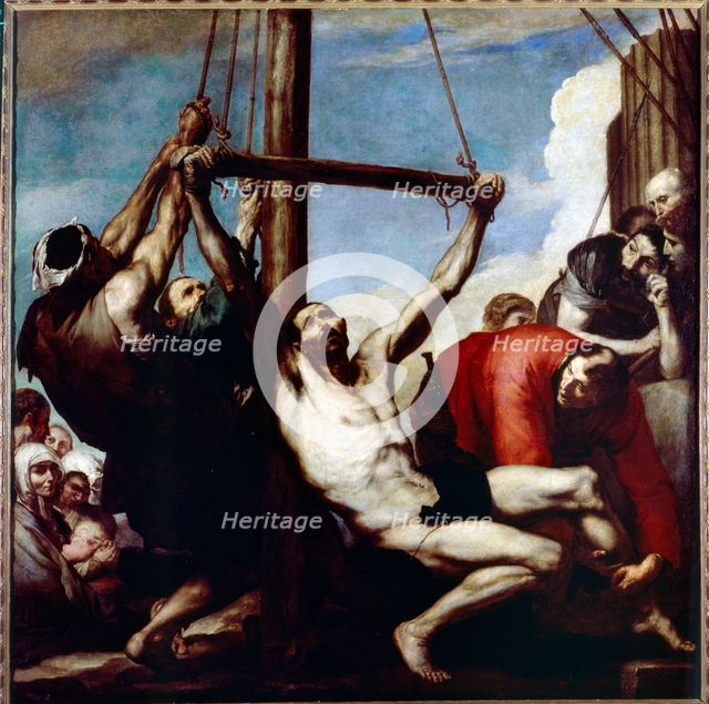 Martyrdom of Saint Bartholomew', 17th century. Creator: Ribera, José (1591-1652) .