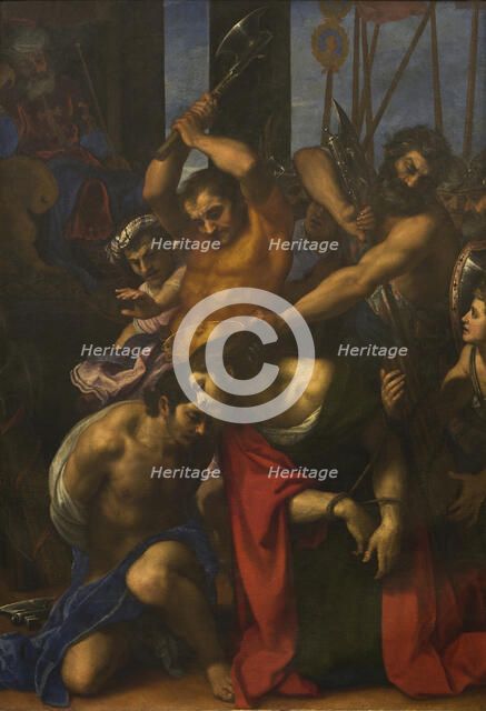 Martyrdom of Saint James and Josiah, 1605. Creator: Cigoli, Lodovico (1559-1613).