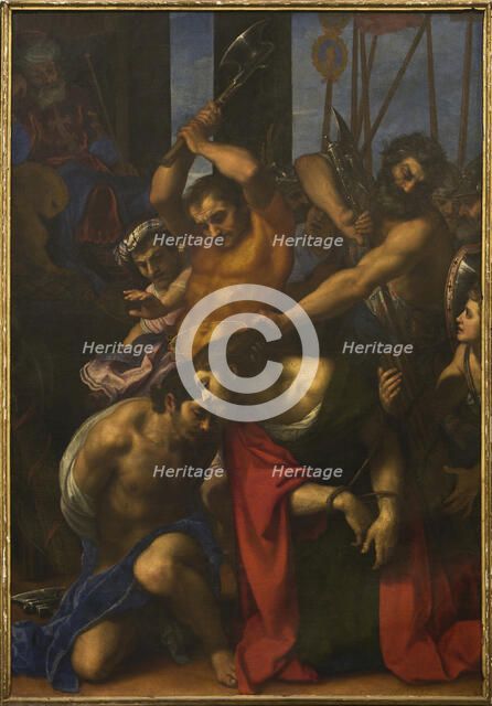 Martyrdom of Saint James and Josiah, 1605. Creator: Cigoli, Lodovico (1559-1613).