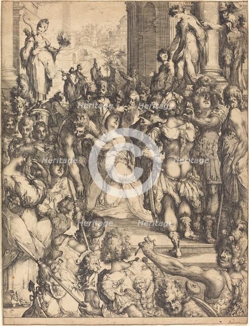 Martyrdom of Saint Lucy. Creator: Jacques Bellange.