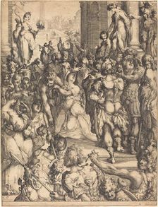 Martyrdom of Saint Lucy. Creator: Jacques Bellange