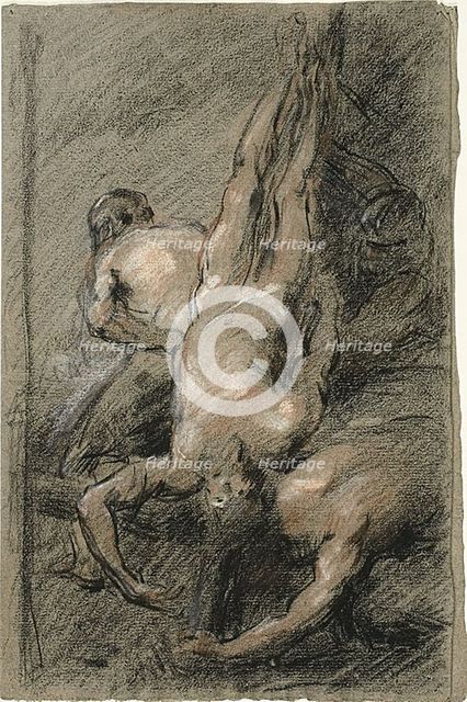 Martyrdom of Saint Peter, 1863. Creator: Jean-Baptiste Carpeaux.