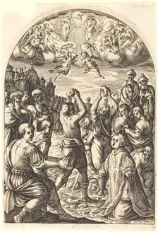 Martyrdom of Saint Stephen, 1608/1611. Creator: Jacques Callot