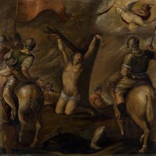 Martyrdom of Saint Sebastian, 1600-1700. Creator: Unknown