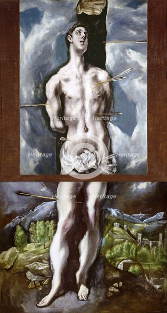 Martyrdom of Saint Sebastian, between 1610 and 1614. Creator: El Greco.