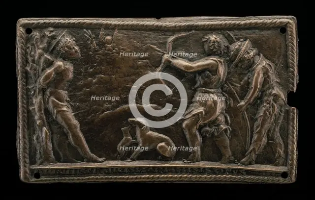 Martyrdom of Saint Sebastian. Creator: Gianfrancesco Enzola.