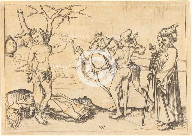 Martyrdom of Saint Sebastian. Creator: Unknown.