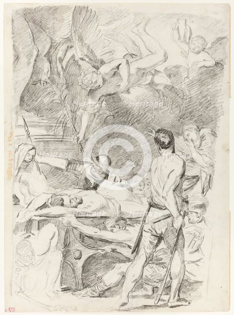 Martyrdom of Saints Processus and Martinian, n.d. Creator: Jean Bernard Restout.