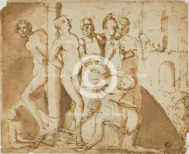 Martyrdom of Two Saints, n.d. Creator: Unknown.