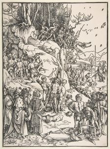 Martyrdom of the Ten Thousand.n.d. Creator: Albrecht Durer