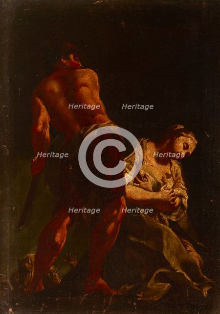 Martyrdom of the Saint Woman, 18th century. Creator: Unknown.