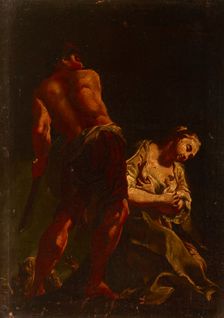 Martyrdom of the Saint Woman, 18th century. Creator: Unknown