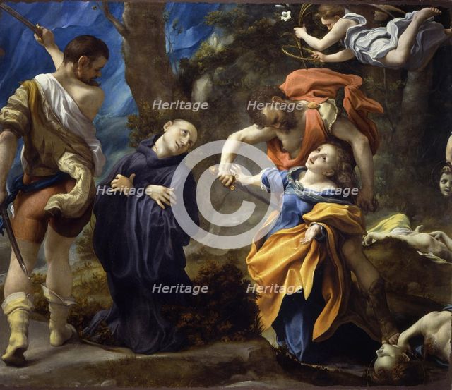 Martyrdom of the Saints Placidus, Flavia Domitilla, Eutychius and Victorinus, 1525. Artist: Correggio (1489-1534)
