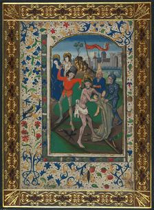 Martyrdom scene, early 15th century. Creator: Unknown