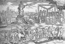 Martyrs at Smithfield, London, c1600 (1904)