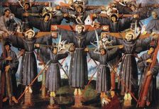 Martyrs of Nagasaki, c.1630. Creator: Pardo de Lagos, Lázaro (active 1630-1660)