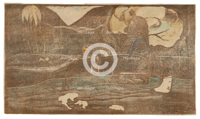 Maruru (Offerings of Gratitude), from the Noa Noa Suite, 1893/94. Creator: Paul Gauguin.