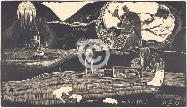 Maruru (Thank You). Creator: Paul Gauguin.