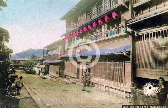 Maruyama, Nagasaki, Japan. Artist: Unknown