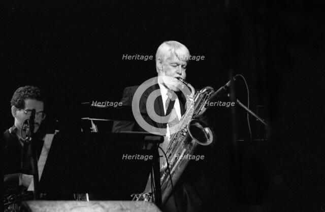 Marvin ‘Doc’ Holladay, JVC Capital Jazz Festival, Royal Festival Hall, London, 1988. Creator: Brian O'Connor.