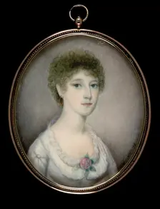 Mary Thayer Holden, ca. 1805. Creator: Thomas Young