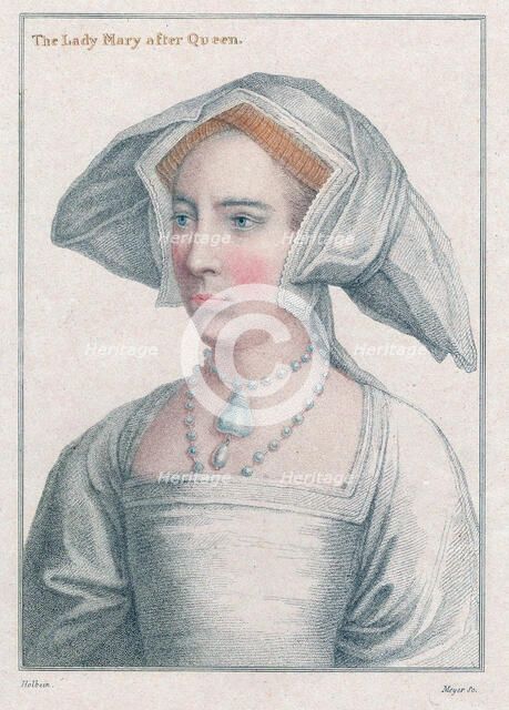 Mary Tudor (1516-1558). Artist: Henri Meyer
