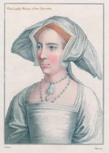 Mary Tudor (1516-1558). Artist: Henri Meyer