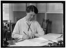 Mary Van Gleck, between 1913 and 1918. Creator: Harris & Ewing